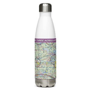 Three Acres Airport (80XS) VFR Sectional Water Bottle