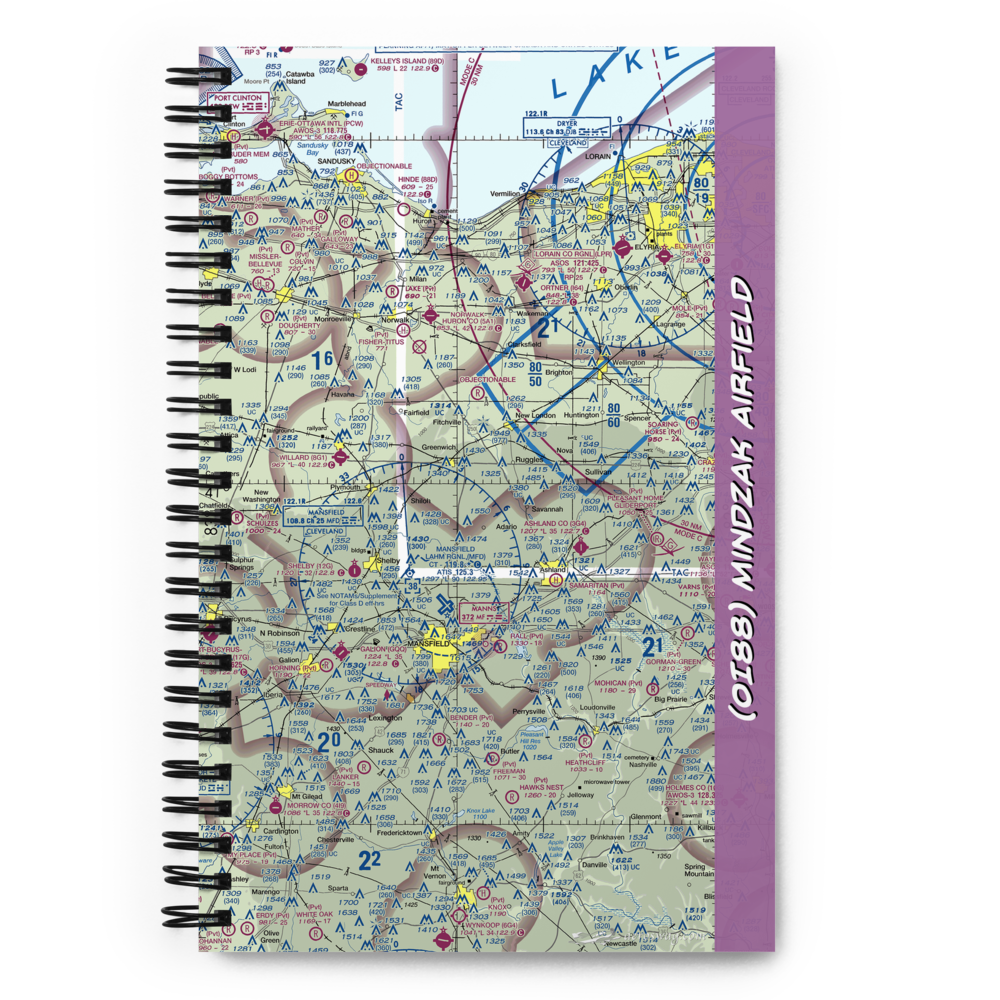 Mindzak Airfield (OI88) VFR Sectional Notebook 