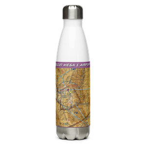 Mesa 1 Airport (81CO) VFR Sectional Water Bottle