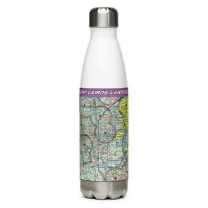 Lucky Lairds Landing Airport (81GA) VFR Sectional Water Bottle