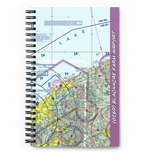 Blackacre Farm Airport (OI69) VFR Sectional Notebook