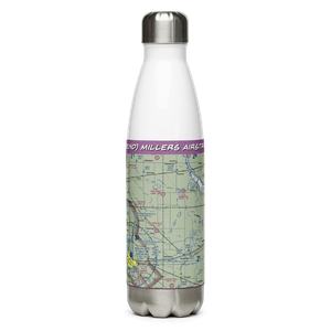 Millers Airstrip (81ND) VFR Sectional Water Bottle