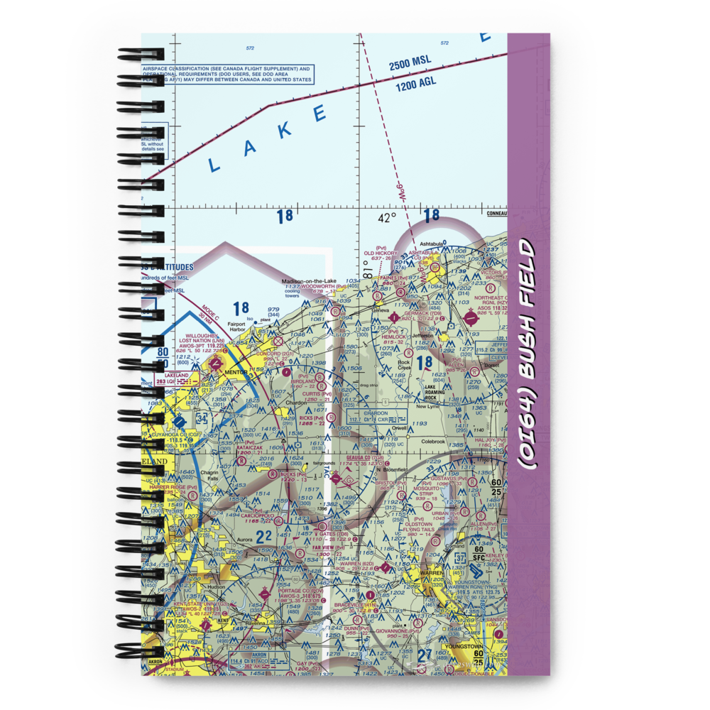 Bush Field (OI64) VFR Sectional Notebook 