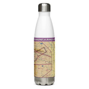 Diamond A Ranch Airport (81NM) VFR Sectional Water Bottle