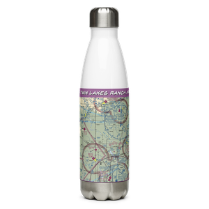 Twin Lakes Ranch Airport (81OK) VFR Sectional Water Bottle