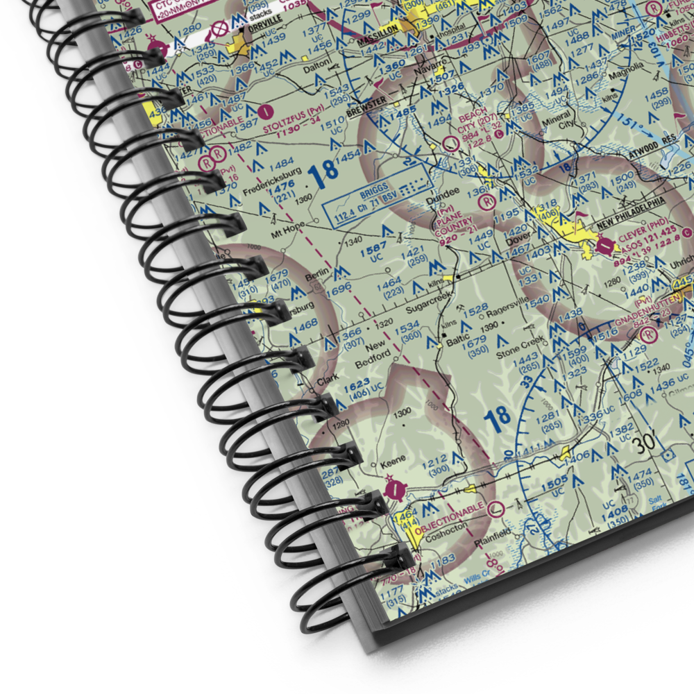 Lockeridge Airport (OI58) VFR Sectional Notebook 