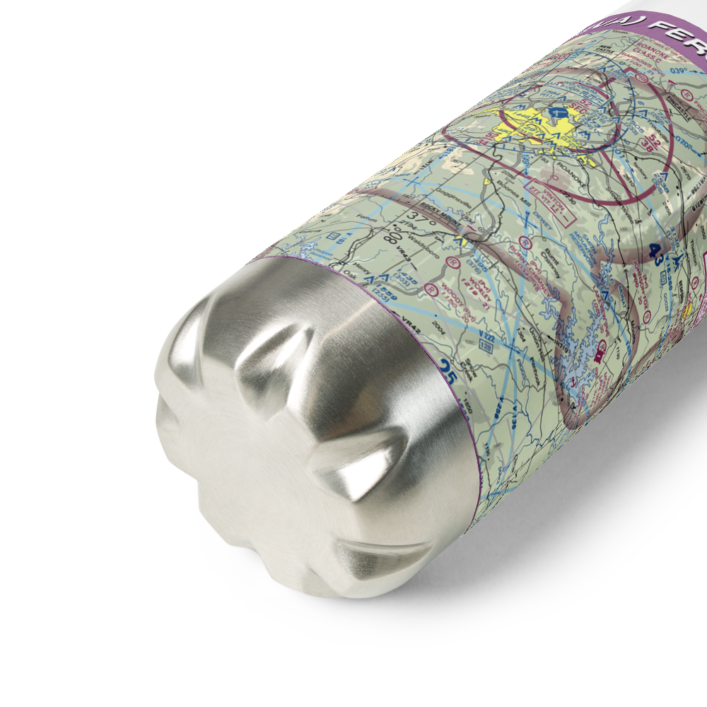 Ferguson Airport (81VA) VFR Sectional Water Bottle 