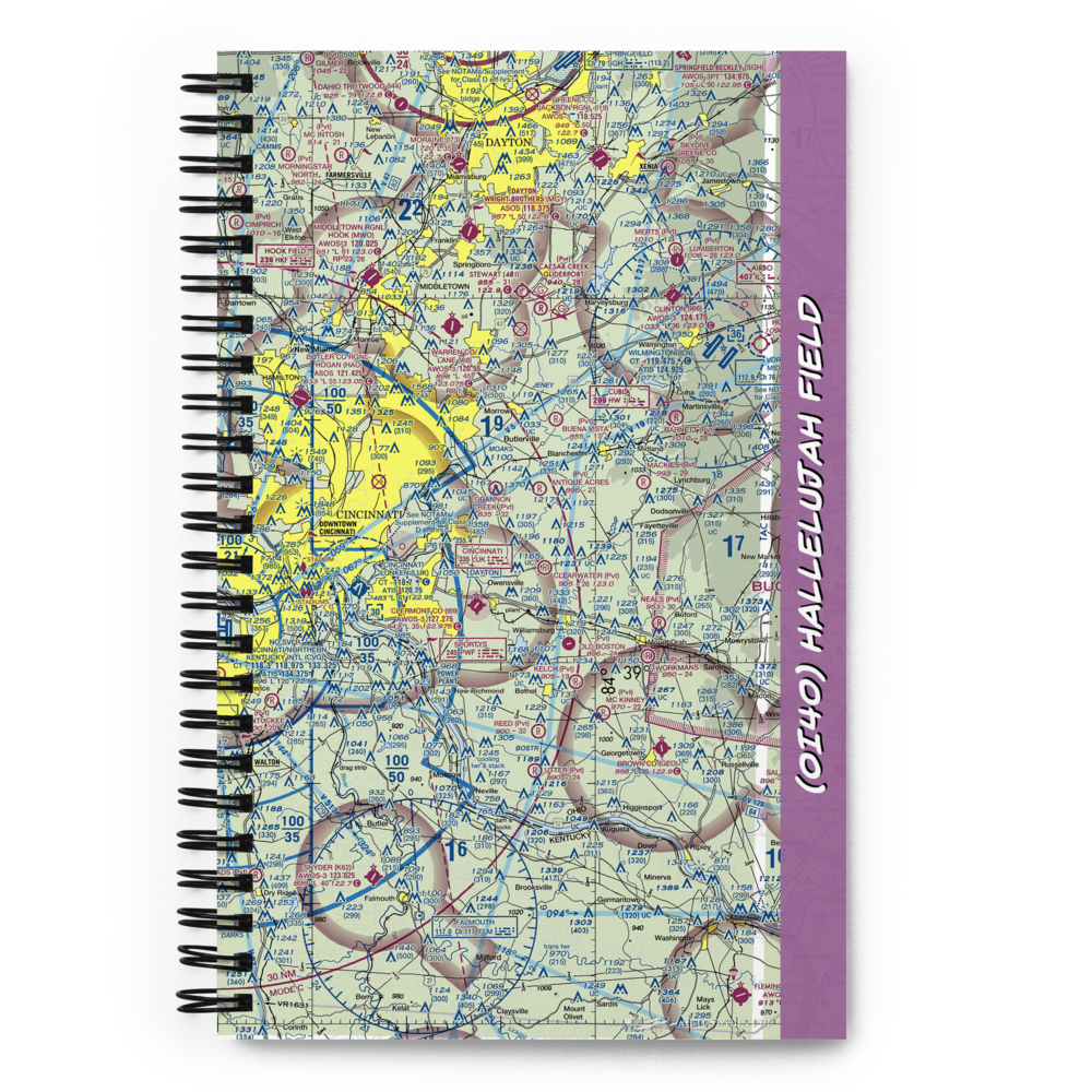 Hallelujah Field (OI40) VFR Sectional Notebook 