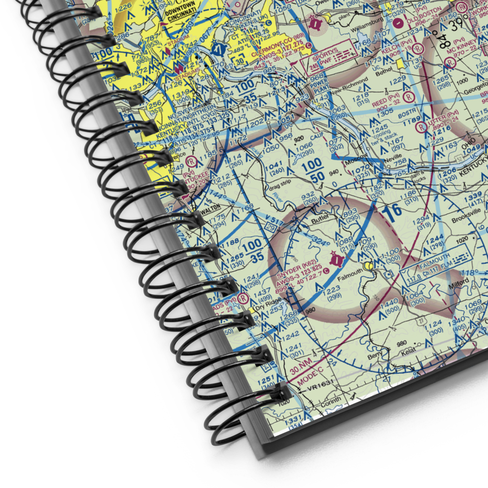 Hallelujah Field (OI40) VFR Sectional Notebook 