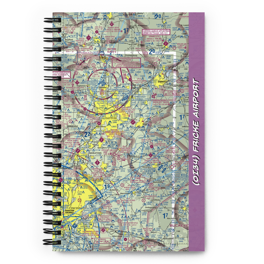 Fricke Airport (OI34) VFR Sectional Notebook 
