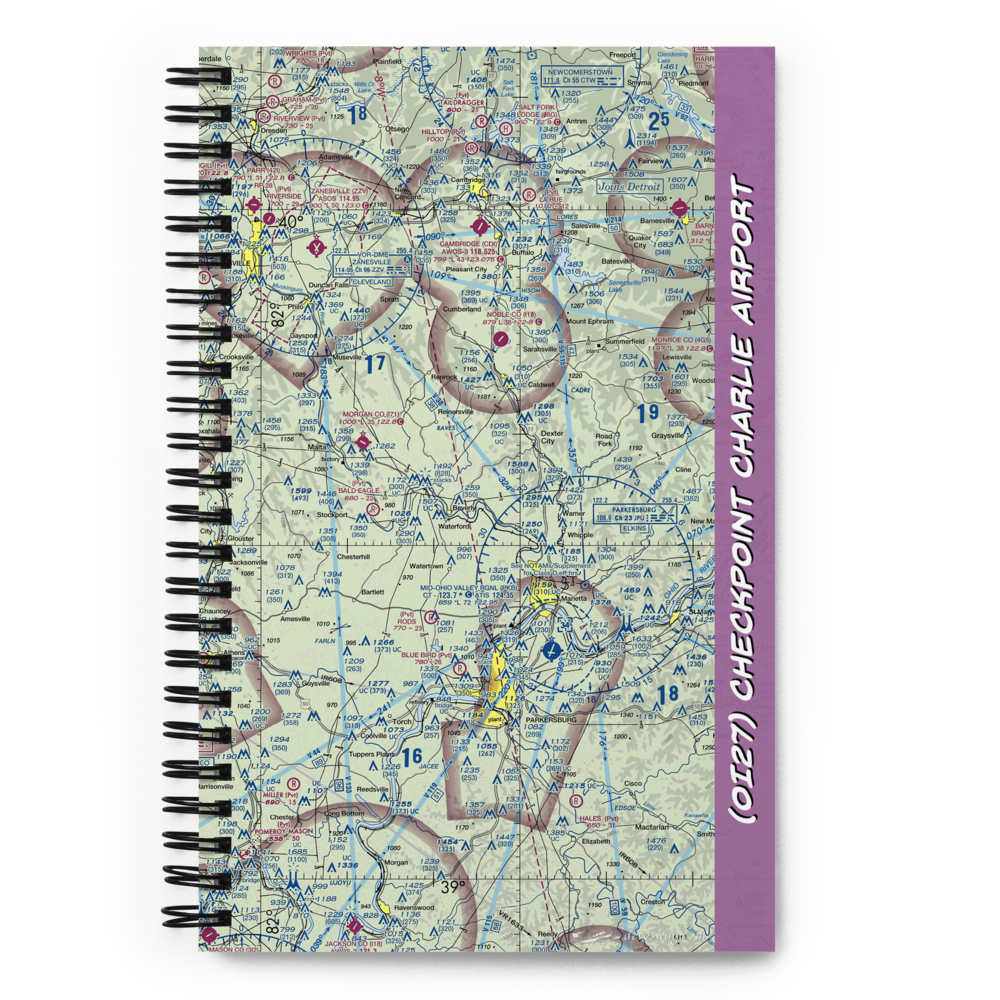 Checkpoint Charlie Airport (OI27) VFR Sectional Notebook 
