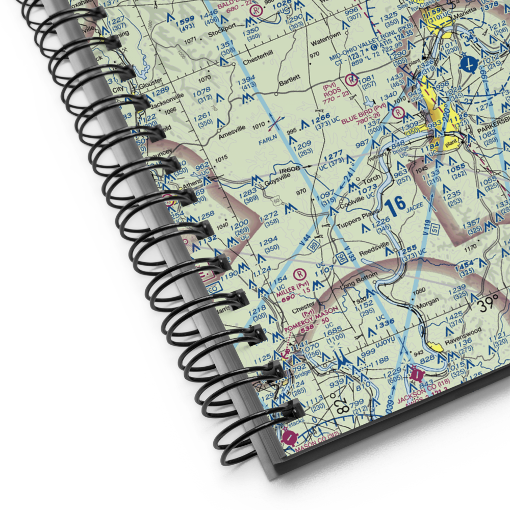 Checkpoint Charlie Airport (OI27) VFR Sectional Notebook 