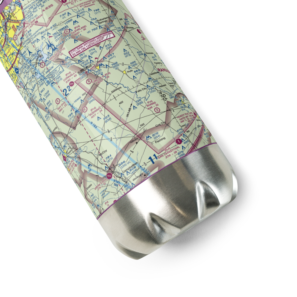 Circle P Ranch Airport (82XS) VFR Sectional Water Bottle 