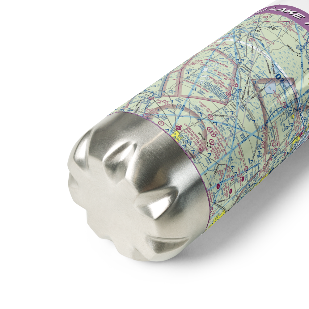Lake Montaza Airport (83FD) VFR Sectional Water Bottle 