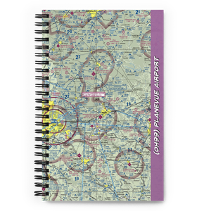 Planevue Airport (OH99) VFR Sectional Notebook