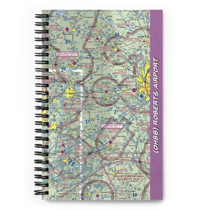Roberts Airport (OH88) VFR Sectional Notebook