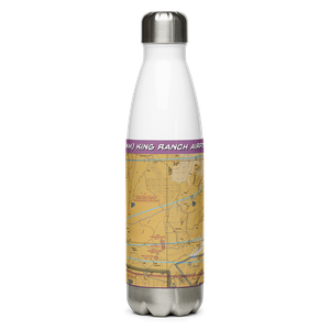 King Ranch Airport (83NM) VFR Sectional Water Bottle