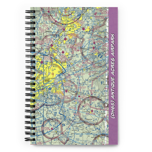 Antique Acres Airpark (OH65) VFR Sectional Notebook