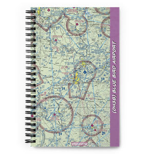 Blue Bird Airport (OH38) VFR Sectional Notebook