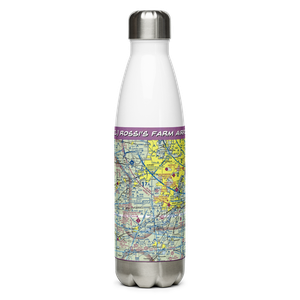 Rossi's Farm Airport (84IL) VFR Sectional Water Bottle