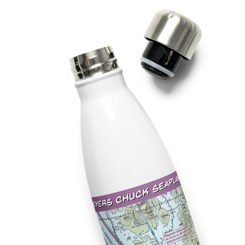 Meyers Chuck Seaplane Base (84K) VFR Sectional Water Bottle 