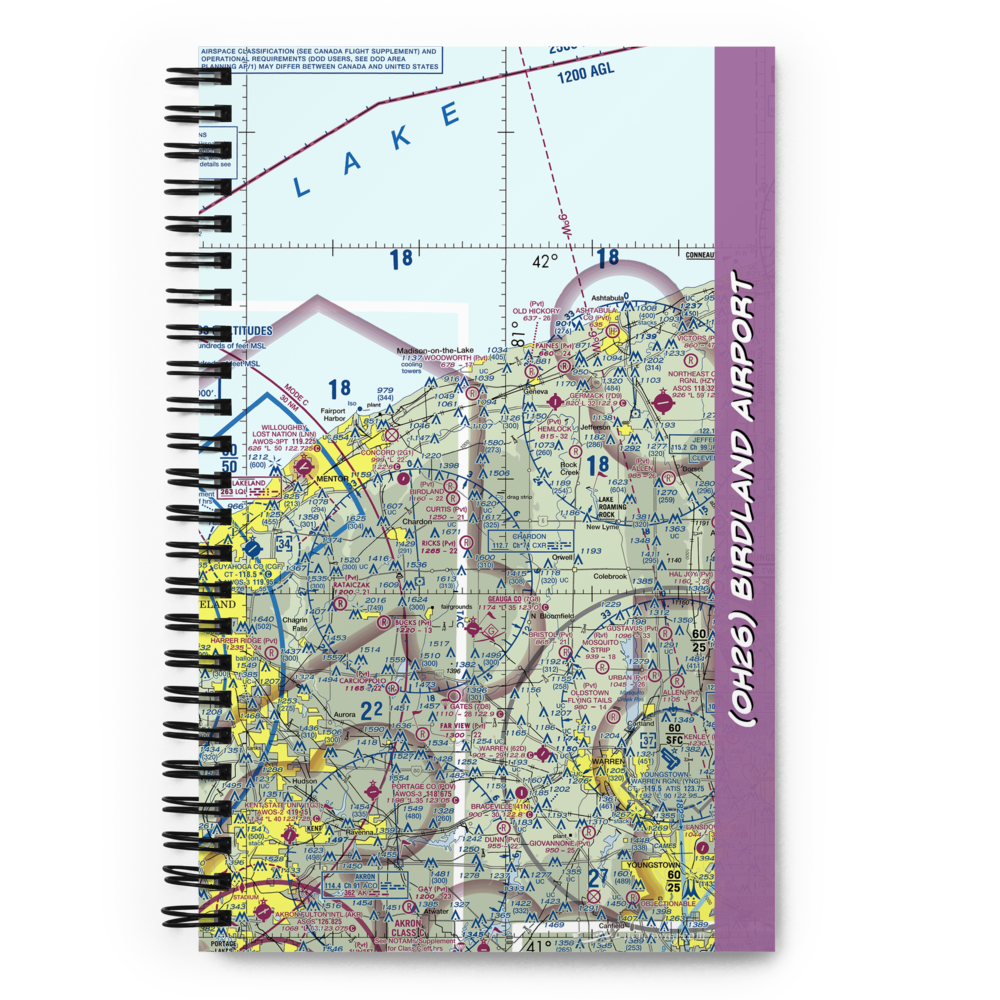 Birdland Airport (OH26) VFR Sectional Notebook 