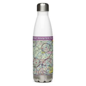 Rooster Field (84NC) VFR Sectional Water Bottle