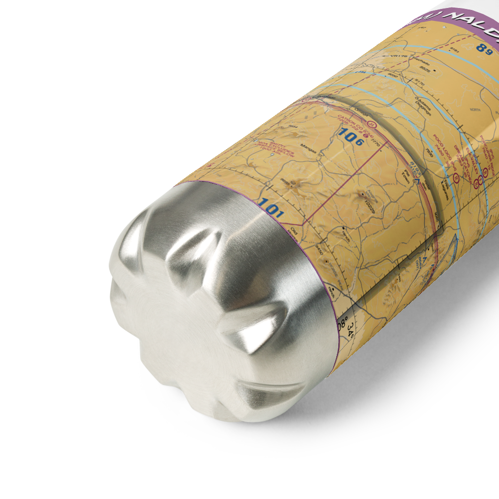Nalda Ranch Airport (84NM) VFR Sectional Water Bottle 