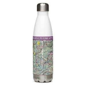 Hanshell Flying Apple Airport (84OH) VFR Sectional Water Bottle