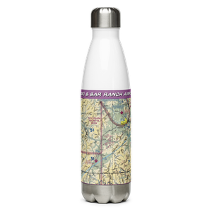 B Bar Ranch Airport (84OR) VFR Sectional Water Bottle