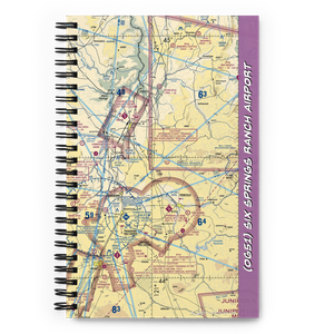 Six Springs Ranch Airport (OG51) VFR Sectional Notebook