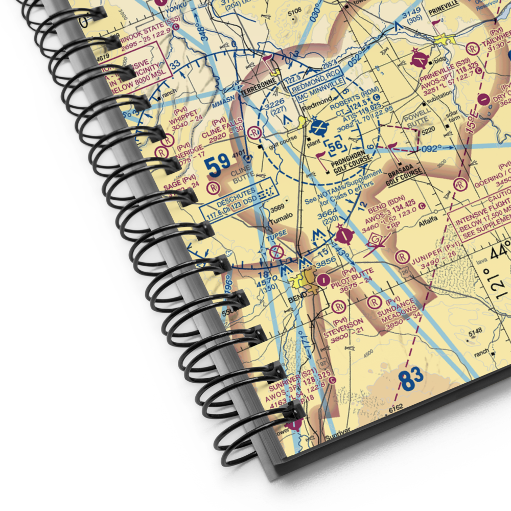 Six Springs Ranch Airport (OG51) VFR Sectional Notebook 