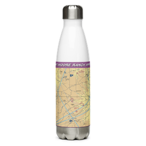 Moore Ranch Airport (84WY) VFR Sectional Water Bottle