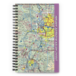 Meyer Riverside Airpark (OG34) VFR Sectional Notebook