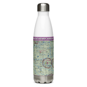 Henry Airport (85IA) VFR Sectional Water Bottle