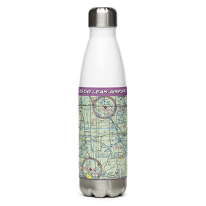 Leak Airport (85IN) VFR Sectional Water Bottle