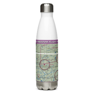 Meyers Freedom Flight Hardy Airport (85NE) VFR Sectional Water Bottle