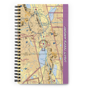 Teed's Airport (OG17) VFR Sectional Notebook