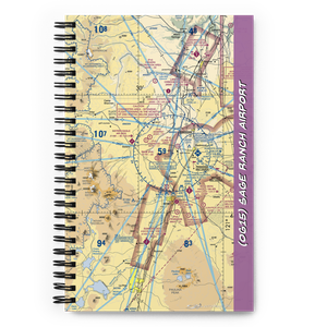 Sage Ranch Airport (OG15) VFR Sectional Notebook