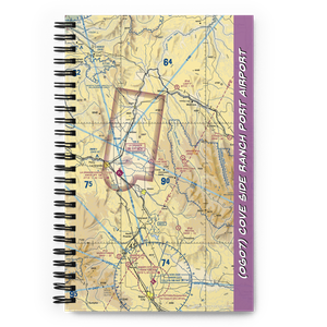 Cove Side Ranch Port Airport (OG07) VFR Sectional Notebook