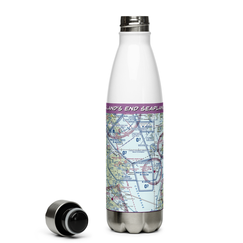 Land's End Seaplane Base (85VA) VFR Sectional Water Bottle 