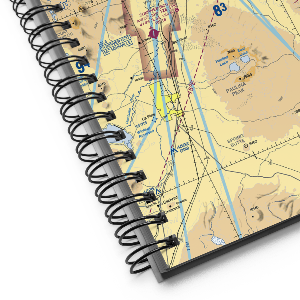 Sundance Meadows Airport (OG05) VFR Sectional Notebook 