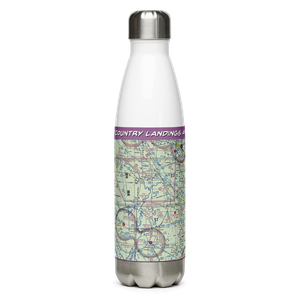 Country Landings Airport (86FD) VFR Sectional Water Bottle