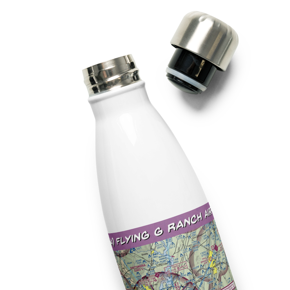 Flying G Ranch Airport (86GA) VFR Sectional Water Bottle 