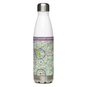Sharp Airport (86IL) VFR Sectional Water Bottle