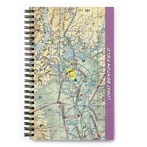 Benton Field (O85) VFR Sectional Notebook