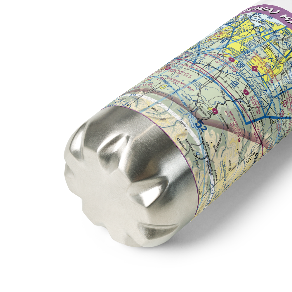 Kapowsin Field (86WA) VFR Sectional Water Bottle 