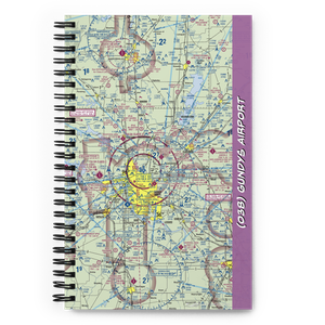 Gundys Airport (O38) VFR Sectional Notebook