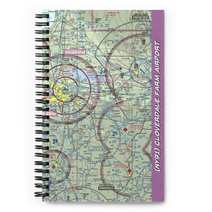 Cloverdale Farm Airport (NY91) VFR Sectional Notebook