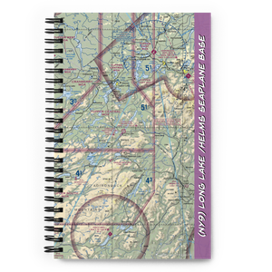 Long Lake /Helms Seaplane Base (NY9) VFR Sectional Notebook
